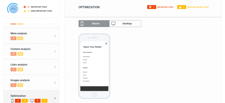 optimization report